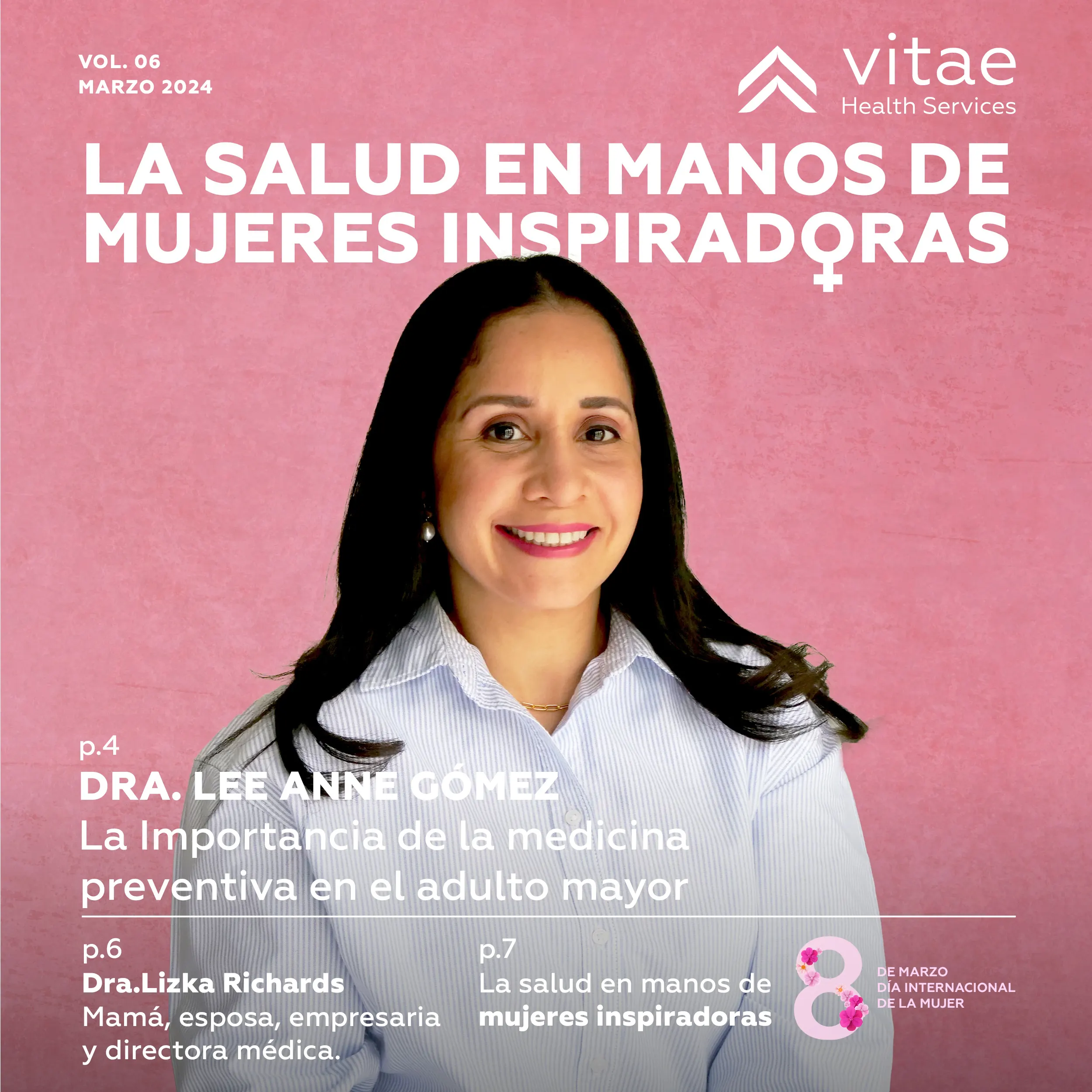 Revista: La salud en manos de mujeres inspiradoras Revista: La salud en manos de mujeres inspiradoras